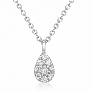 SOFIA DIAMONDS  zlatý náhrdelník s diamantmi 0,04 ct H/SI3 CK20707731855042+3
