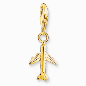 THOMAS SABO strieborný prívesok charm Airplane 2012-413-39