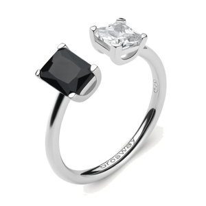 BROSWAY prsteň Fancy Mystery black BWFMB10