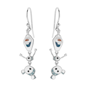 DISNEY strieborné náušnice Olaf E905572SL