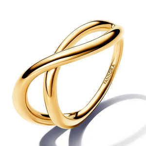 PANDORA ESSENCE pozlátený prsteň nekonečno 163318C00