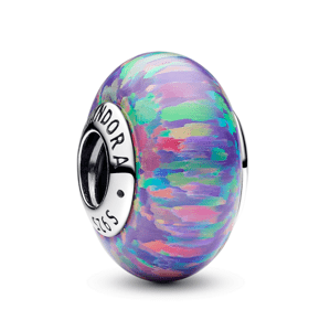 PANDORA korálka Fialový opál 791691C05