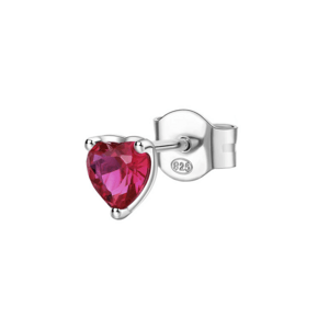 BROSWAY kusová náušnica Fancy Passion ruby BWFPR91