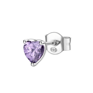 BROSWAY kusová náušnica Fancy Magic purple BWFMP92