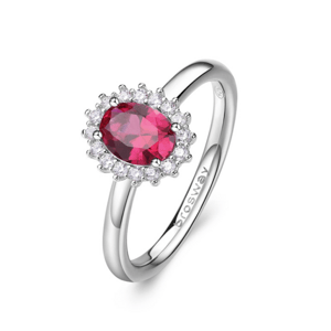 BROSWAY prsteň Fancy Passion ruby BWFPR75