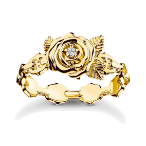 THOMAS SABO prsteň Roses Romance TR2482-414-39