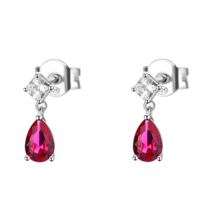 BROSWAY náušnice Fancy Passion ruby BWFPR119