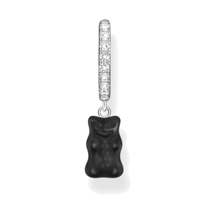 THOMAS SABO x HARIBO kusová náušnica Black goldbear CR726-052-11