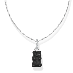 THOMAS SABO x HARIBO náhrdelník Black goldbear KE2209-052-11