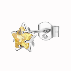 BROSWAY kusová náušnica Fancy Energy yellow BWFEY84