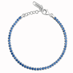 BROSWAY strieborný náramok Fancy Freedom Blue BWFFB105