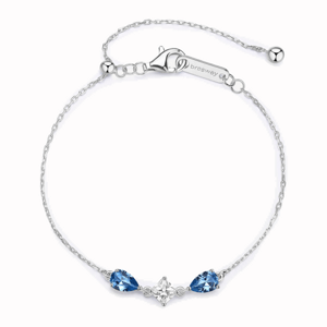 BROSWAY strieborný náramok Fancy Freedom Blue BWFFB112