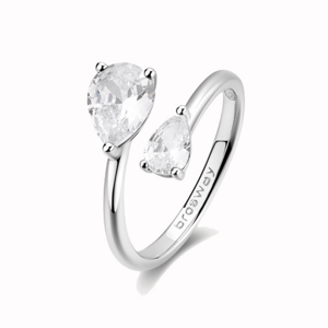 BROSWAY prsteň Infinite White BWFIW118