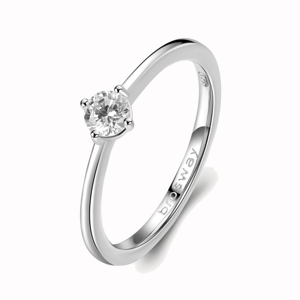 BROSWAY prsteň Infinite White BWFIW76