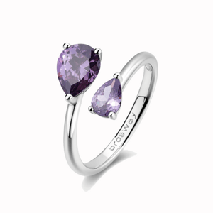 BROSWAY prsteň Fancy Magic Purple BWFMP116