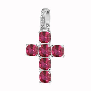 BROSWAY prívesok Fancy Passion ruby BWFPR116