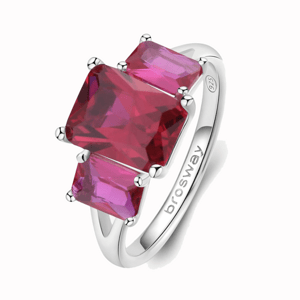 BROSWAY prsteň Fancy Passion Ruby BWFPR79
