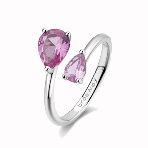 BROSWAY prsteň Fancy Vibrant pink BWFVP114
