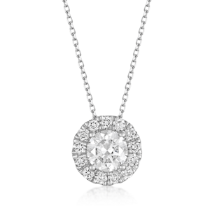 SOFIA DIAMONDS zlatý náhrdelník s laboratórnymi diamantmi 1,028 ct D-E/VS+ LABGNP1000055WG