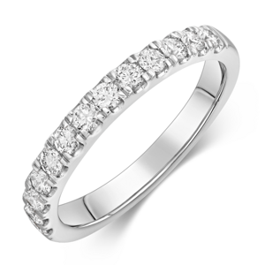 SOFIA DIAMONDS zlatý prsteň s laboratórnymi diamantmi 0,52 ct D-E/VS+ LABGBD97209WG
