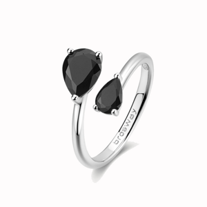 BROSWAY dámsky prsteň Fancy Mystery black BWFMB119