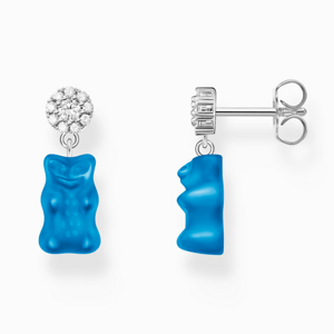 THOMAS SABO x HARIBO náušnice Blue goldbear H2330-052-1