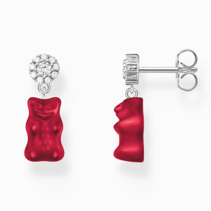 THOMAS SABO x HARIBO náušnice Red goldbear H2330-052-10