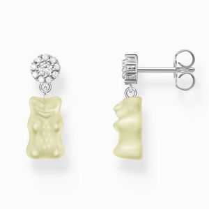 THOMAS SABO x HARIBO náušnice White goldbear H2330-052-14