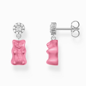THOMAS SABO x HARIBO náušnice Pink goldbear H2330-052-9