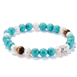 THOMAS SABO náramok na charm Colourful stones X0293-951-7