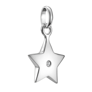 THOMAS SABO CONNECT strieborný prívesok charm Star with white stone CC1238-051-14