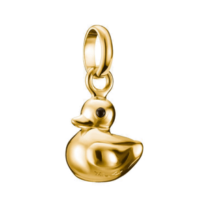 THOMAS SABO CONNECT strieborný prívesok charm Duck gold-plated CC1244-427-39
