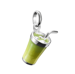 THOMAS SABO CONNECT strieborný prívesok charm Matcha latte CC1266-007-6