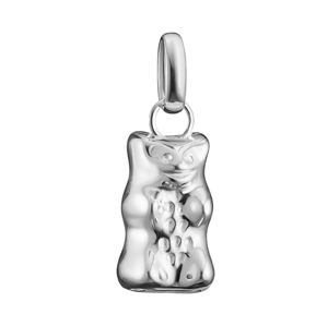THOMAS SABO CONNECT strieborný prívesok charm Goldbear silver CC1276-001-21
