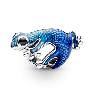 PANDORA korálka Modrý metalický gekon 792701C01