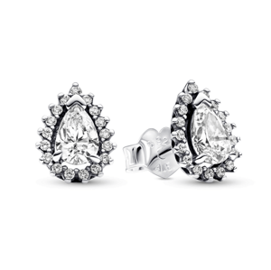 PANDORA náušnice zirkónové slzy 292834C01