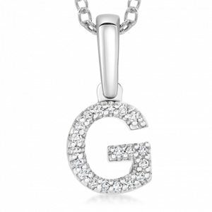 SOFIA DIAMONDS zlatý prívesok písmeno G PAC322-G