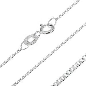 Strieborná retiazka 925 - okrúhle očká, 1,3 mm
