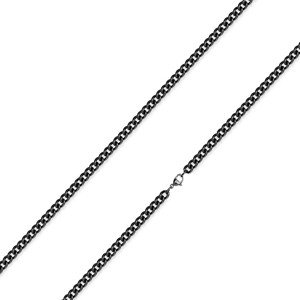 Retiazka z 316L ocele - zatočené okrúhle očká, PVD úprava, 2 mm - Dĺžka: 410 mm