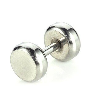 Piercing do tragusu z ocele