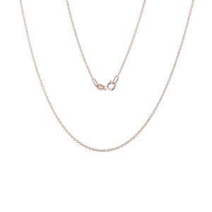 Retiazka rolo 30 rose gold v dĺžke 42 cm KLENOTA