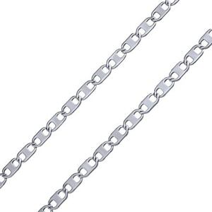 Silvego Náhrdelník z chirurgickej ocele marine plochý unisex 5mm RRCN2597