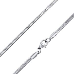 Silvego Oceľová retiazka plochý hadík 2,5mm RRCN0097