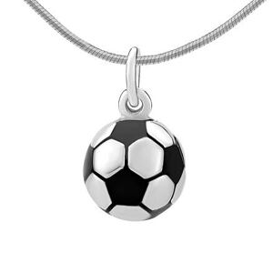Silvego Strieborný  prívesok futbalová lopta PRMP22626