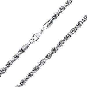 Silvego Moderná retiazka z chirurgickej ocele ROPE 3,5 mm RRCN0104