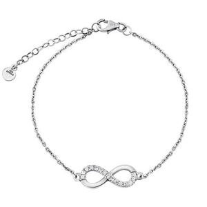 Silvego Strieborný náramok INFINITY ZTL61001B