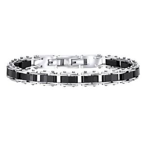 Silvego Náramok pre mužov ROGUE z chirurgickej ocele 21 cm DQ80108