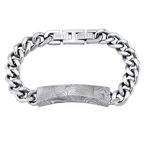 Silvego Pánsky oceľový náramok DAMASTEEL 22 cm TJWM013B