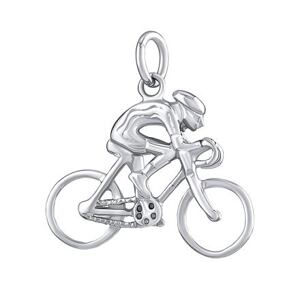 Silvego Strieborný prívesok cyklista PRMP14191