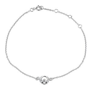 Silvego CLADDAGH strieborná retiazka na nohu 22-26 cm PRMC11005